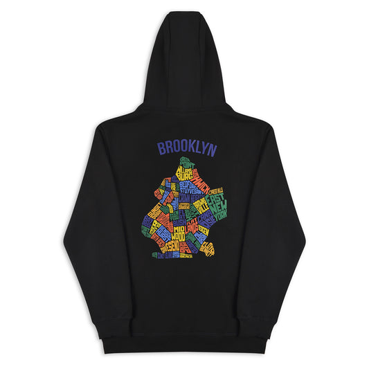 BROOKLYN MAP - HOODIE