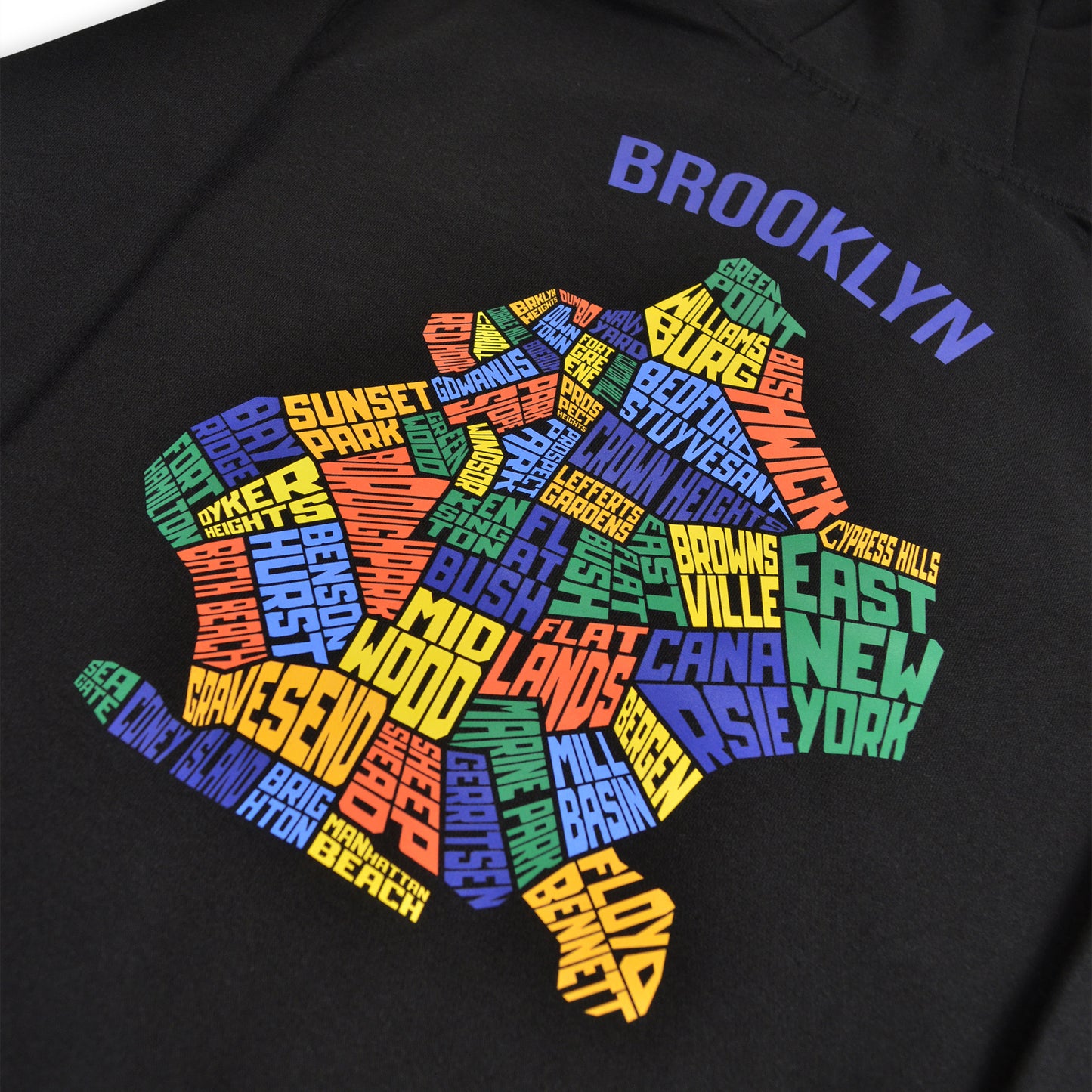 BROOKLYN MAP - HOODIE